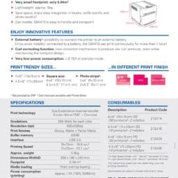 QW410 Photo printer DNP Synigo event
