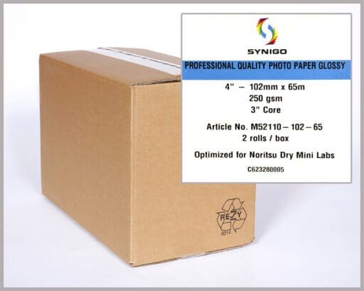 10cm 65meter Glossy 250g