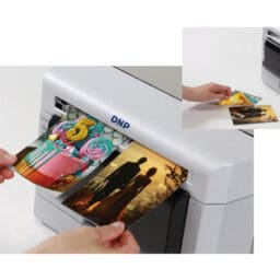 DNP DS 820 Synigo Event Photo Printer Studio Photographer tosidig kort